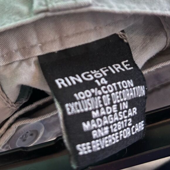 Ring of Fire Cargo Shorts Boys Size 14 EPC - Picture 3 of 3